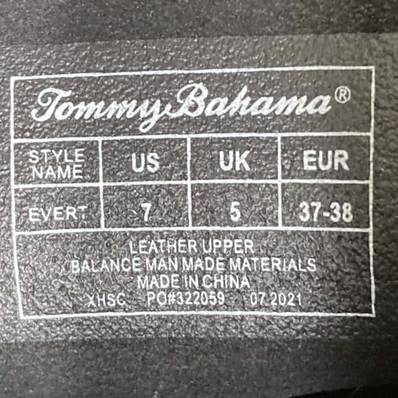 Tommy Bahama Women's Black Suede Evert Casual Lace Chukka Boots Booties SZ US 7 - Picture 11 of 11